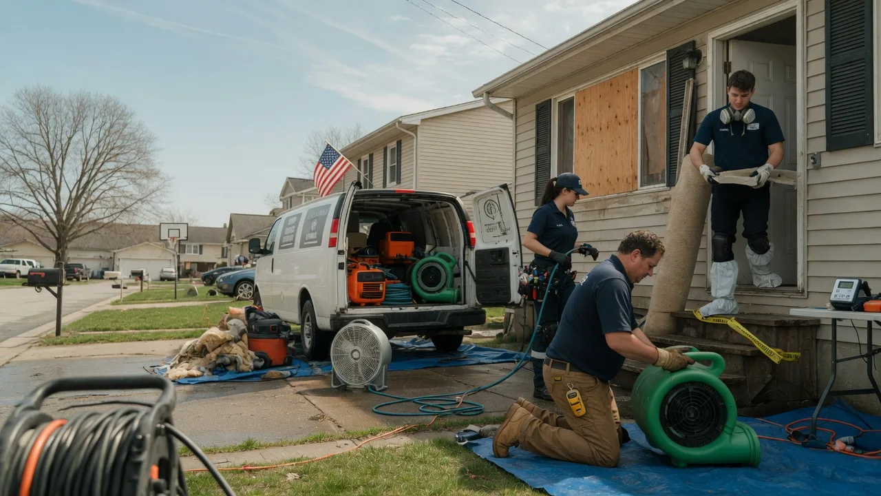 Water Damage Restoration in Temple, TX near me
